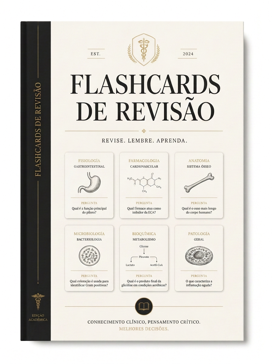 Capa do bônus: Flashcards de Revisão